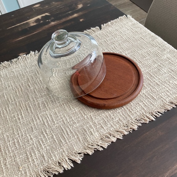 Glass Dome with Wooden Base - Picture 4 of 5